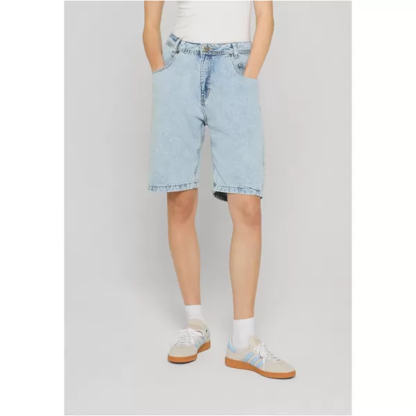  Dámské kraťasy DEF DFLSH035 LIGHT BLUE WASHED 