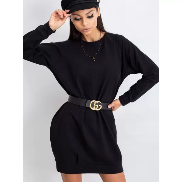 Dámské šaty BASIC FEEL GOOD RV-TU-5184.93P NOIRE 