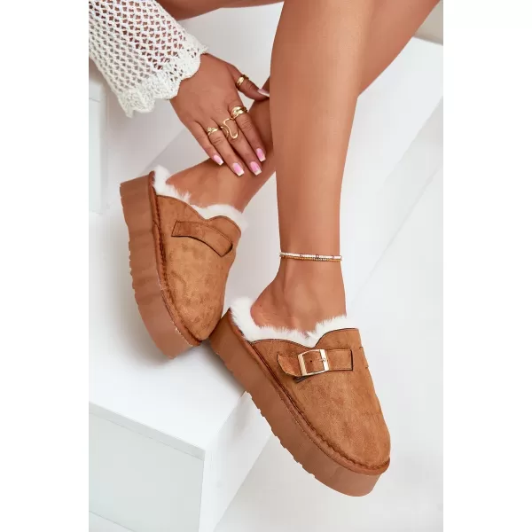  Dámské pantofle BOTO LINNEOLA 34478 CAMEL 