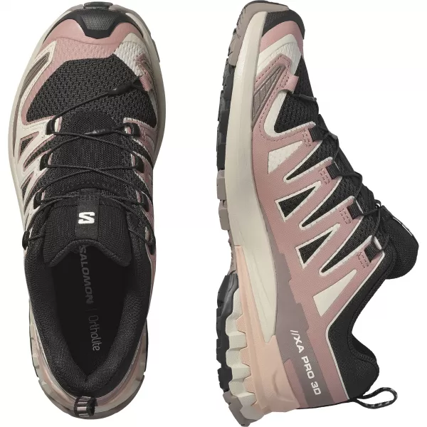  Dámské boty SALOMON XA PRO 3D V9 W L47882800 BLACK/BURLWOOD/MAHOGANY ROSE 