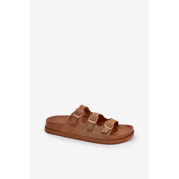  Dámské pantofle BOTO ULIRI 36079 CAMEL 