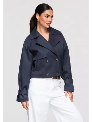 Dámská bunda LARICA OW-JANP-0135 BLUE