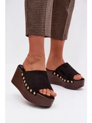 Dámské nazouváky BOTO HELIVINA 41628 BLACK