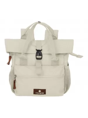 Batoh TRAVELITE BASICS SHORT HANDLE MINI OFF-WHITE