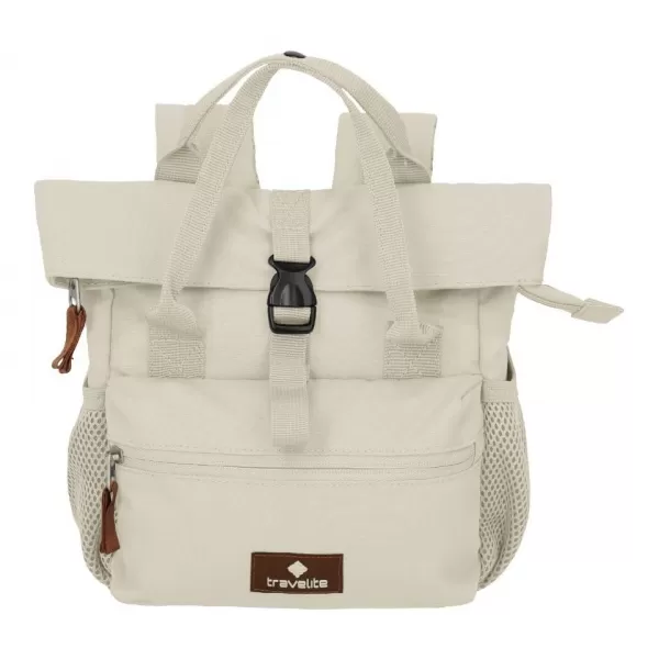 Batoh TRAVELITE BASICS SHORT HANDLE MINI OFF-WHITE 