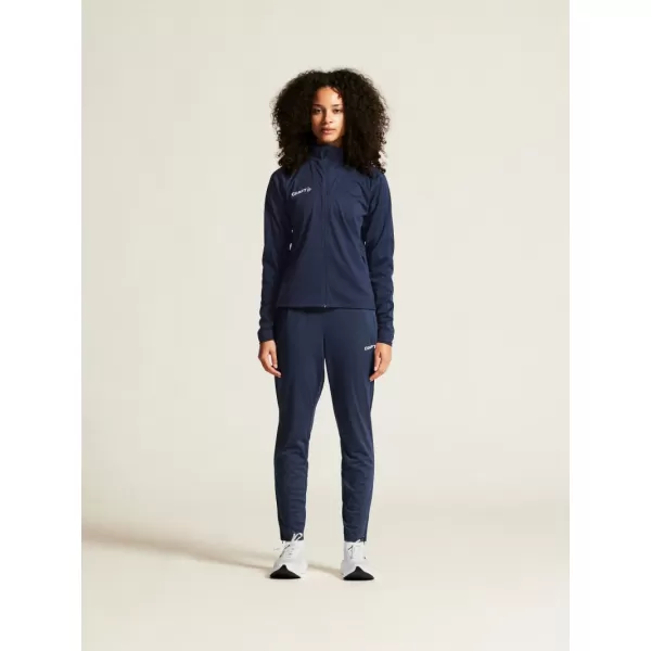 Dámská tréninková bunda CRAFT TW Evolve 2.0 Full Zip Jacket W NÁMOŘNÍ MODRÁ 