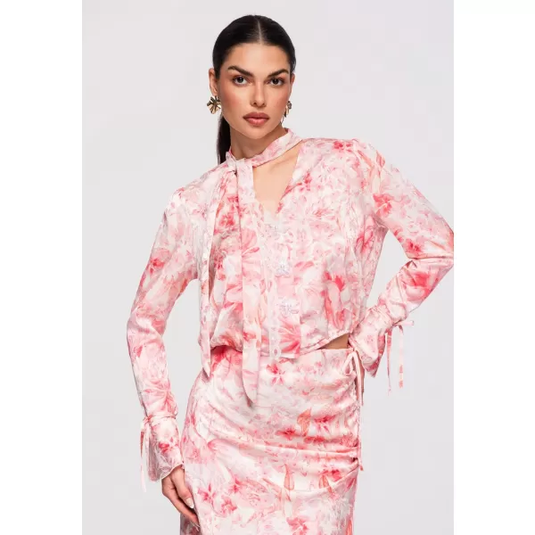  Dámská košile LARICA OW-SH-E0033 ROSE 