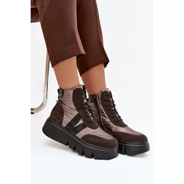  Dámské boty VINCEZA 58562 BROWN 