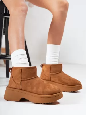 Dámské boty DSTREET KARAMELOVÁ