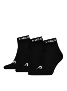 Ponožky HEAD ELEMENTS ALL SPORTS QUARTER 3P 701229010 BLACK