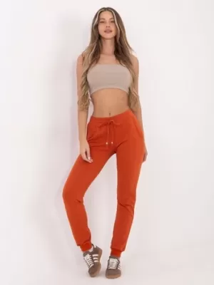 Dámské tepláky BASIC FEEL GOOD RV-DR-5040.07X DARK ORANGE