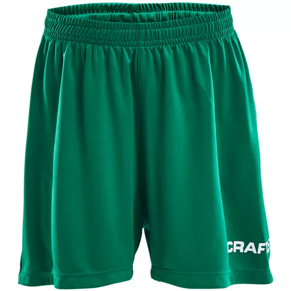  Dětské sportovní kraťasy CRAFT TW Squad Go Short Solid Jr TÝMOVĚ ZELENÁ 
