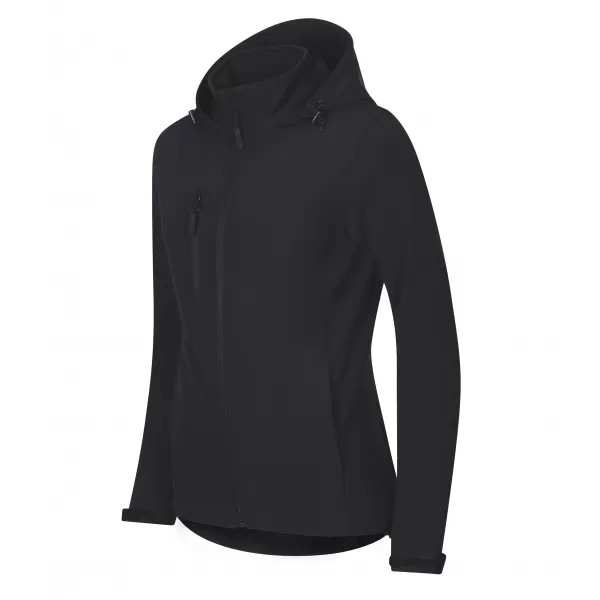  Dámská softshellová bunda ALTISPORT NoPrint NP/ALW945 EBONY GRAY 