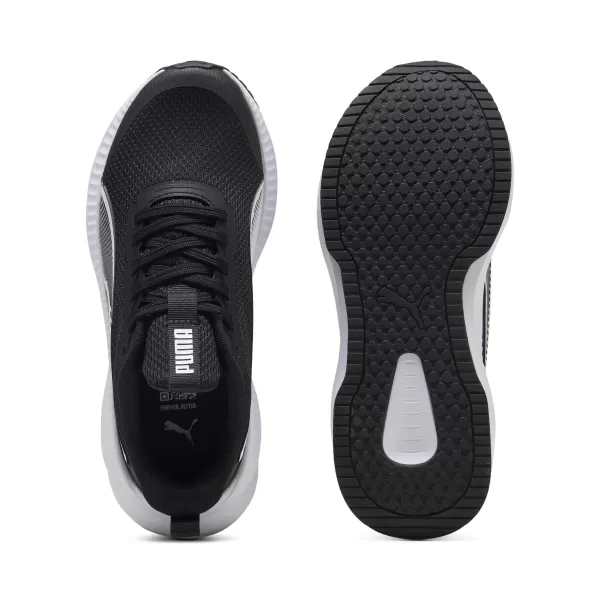  Dětské boty PUMA FLYER LITE 3 JR 401526_01 PUMA BLACK/PUMA WHITE 