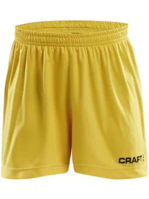 Dětské sportovní kraťasy CRAFT TW Squad Go Short Solid Jr ŠVÉDSKÁ ŽLUTÁ