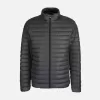 Pánské péřová bunda GEOX WARRENS G014372 ŠEDÁ