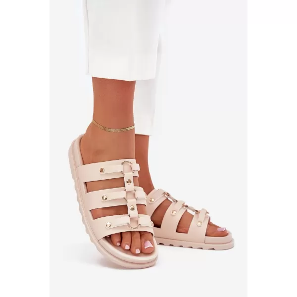  Dámské pantofle BOTO PASIRIELA 37527 BEIGE 