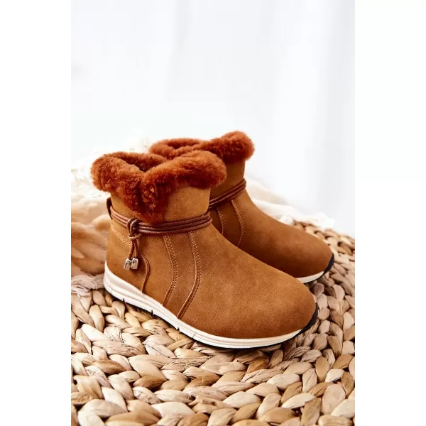  Dětské sněhule BIG STAR BB374058BS CAMEL 