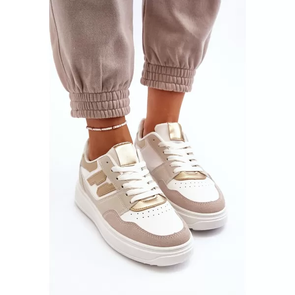  Dámské tenisky BOTO REGINES 30370 WHITE/GOLD 