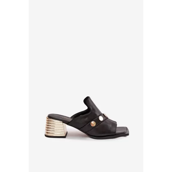 Dámské sandály D&A CR61-3063 BLACK 