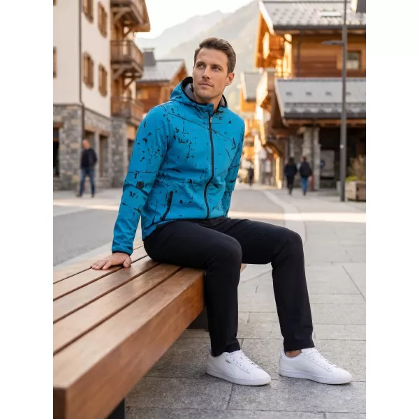  Pánská softshellová bunda premium ALTISPORT VOJ/ALM034JACK01 EMERALD 