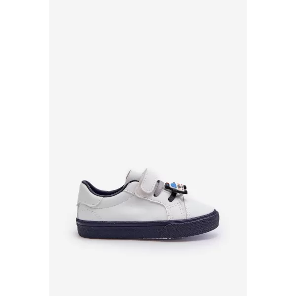  Dětské tenisky BOTO PENNYN 32802 WHITE/NAVY 
