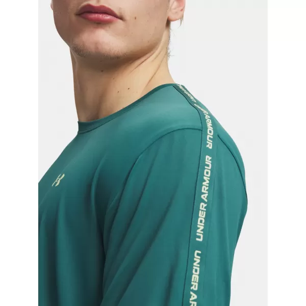  Pánské triko UNDER ARMOUR UA TECH TAPING SS 6012356-339 ZELENÁ 