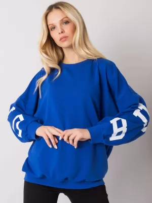 Dámská mikina EX MODA EM-BL-710.14 COBALT