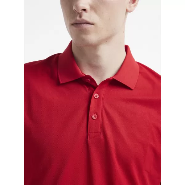  Pánské sportovní polo CRAFT Corp. CORE Unify Polo Shirt M JASNĚ ČERVENÁ 