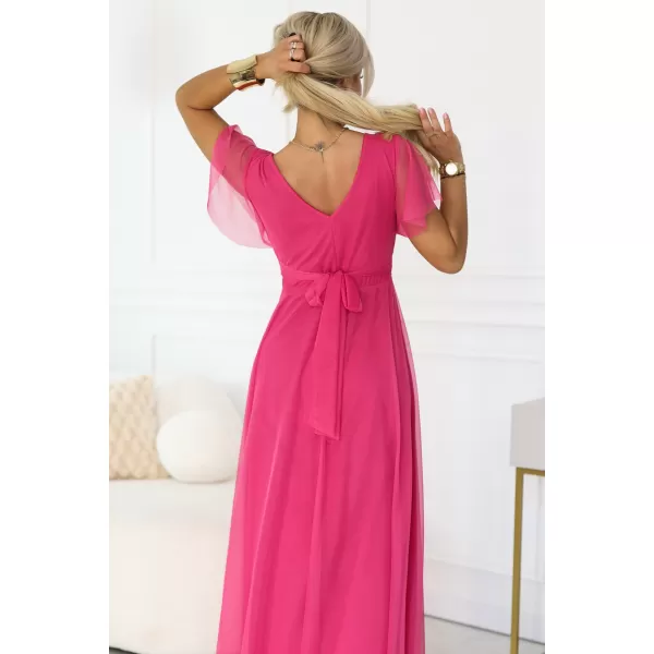  Dámské šaty NUMOCO NASTIA 562-9 MALINOVÁ 