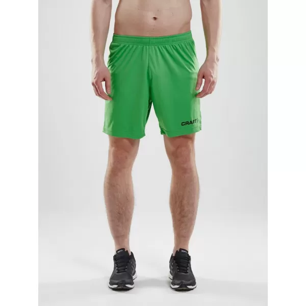  Pánské brankářské šortky CRAFT TW Squad Go GK Shorts M ŘEMESLNÁ ZELENÁ 