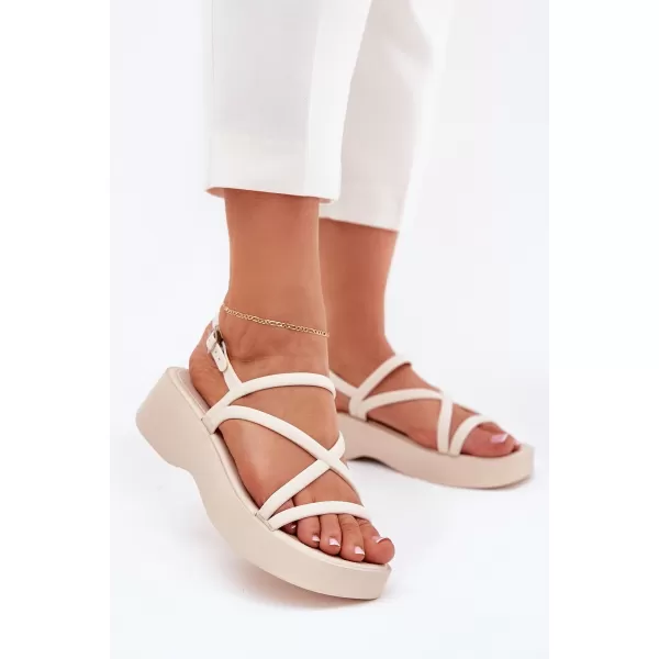  Dámské sandály BOTO CIVARA 38254 BEIGE 