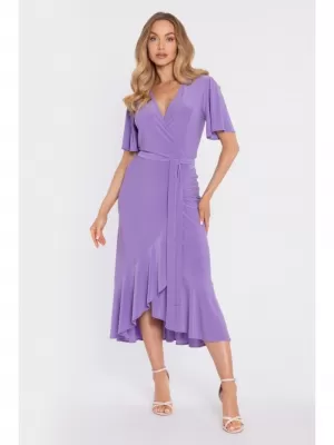 Dámské šaty MOE M912 LIGHT PURPLE