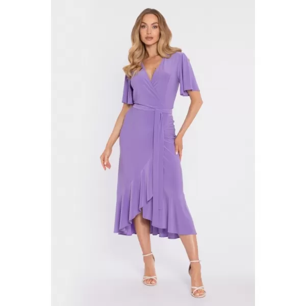  Dámské šaty MOE M912 LIGHT PURPLE 
