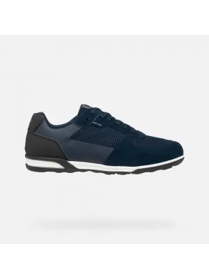 Pánské tenisky GEOX SPHERICA ACTIF X3 G014609 TMAVĚ MODRÁ