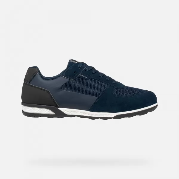  Pánské tenisky GEOX SPHERICA ACTIF X3 G014609 TMAVĚ MODRÁ 