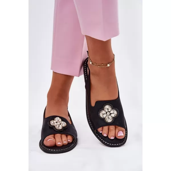 Dámské sandály S.BARSKI KV51-080 BLACK 