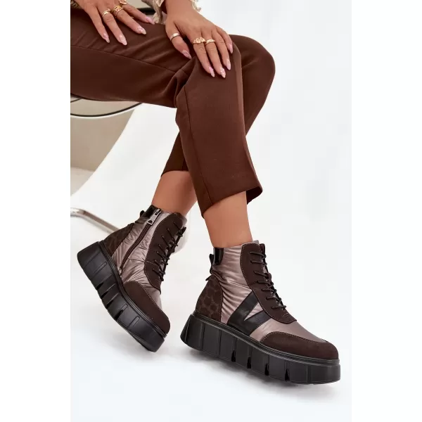  Dámské boty VINCEZA 58562 BROWN 