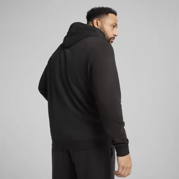  Pánská mikina PUMA ESS SMALL NO. 1 LOGO HOODIE 682574-01 PUMA BLACK 