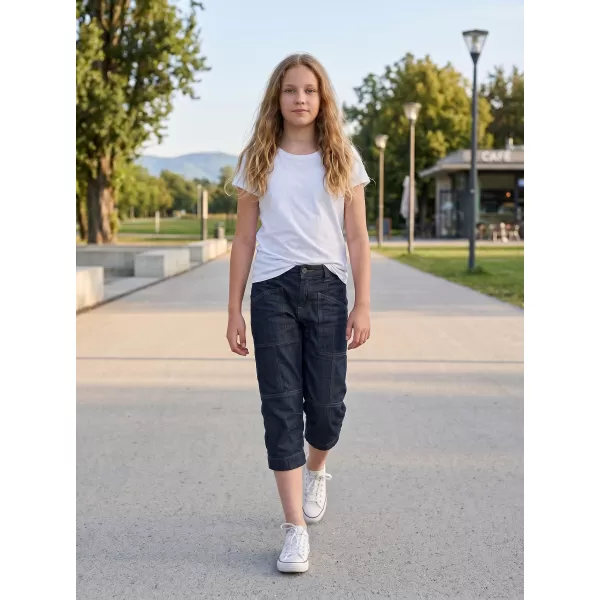  Dívčí 3/4 kalhoty SAM 73 GS 501 TMAVÁ DENIM 