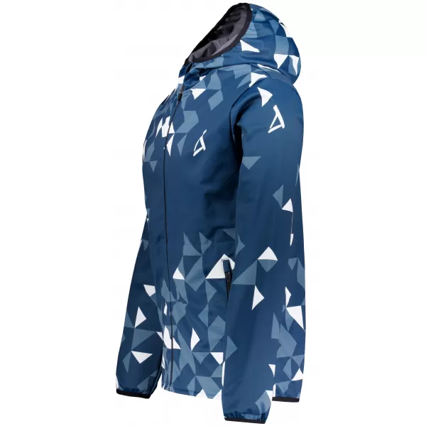  Pánská softshellová bunda premium ALTISPORT VOJ/ALM108JACK01 NÁMOŘNÍ MODRÁ/BÍLÁ 