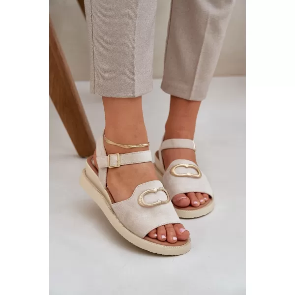  Dámské sandály BOTO SALIANES 35760 BEIGE 