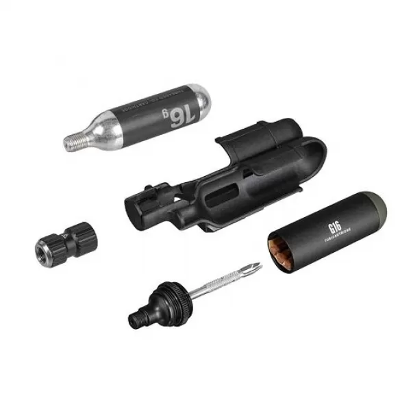 Hustilka CO2 TOPEAK BEZDUŠOVÁ SADA TUBIMASTER GX DF 