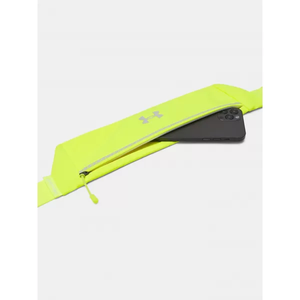  Ledvinka UNDER ARMOUR VELOCITI RUN BELT 1388914-731 ŽLUTÁ 