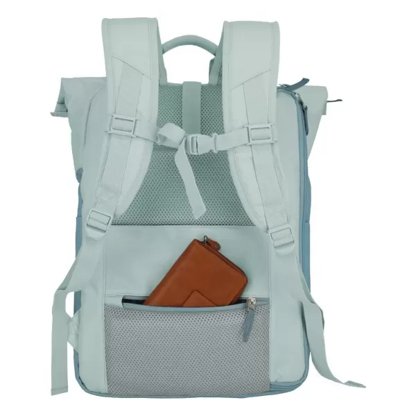  Batoh Travelite Basics Rollup Backpack ICE BLUE 