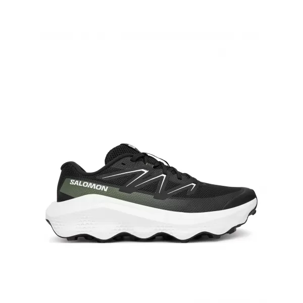  Pánské boty SALOMON ULTRA FLOW 2 L47883500 BLACK/WHITE/AGAVE GREEN 