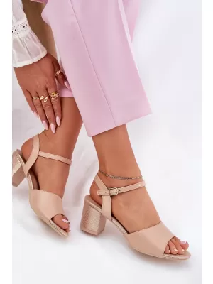 Dámské sandály VINCEZA 20275 BEIGE