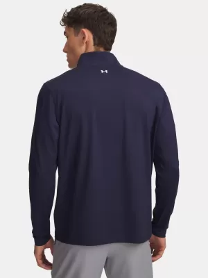 Pánské triko UNDER ARMOUR UA T2G 1/4 ZIP 6010129-410 MODRÁ