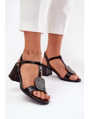 Dámské sandály VINCEZA 91134 BLACK