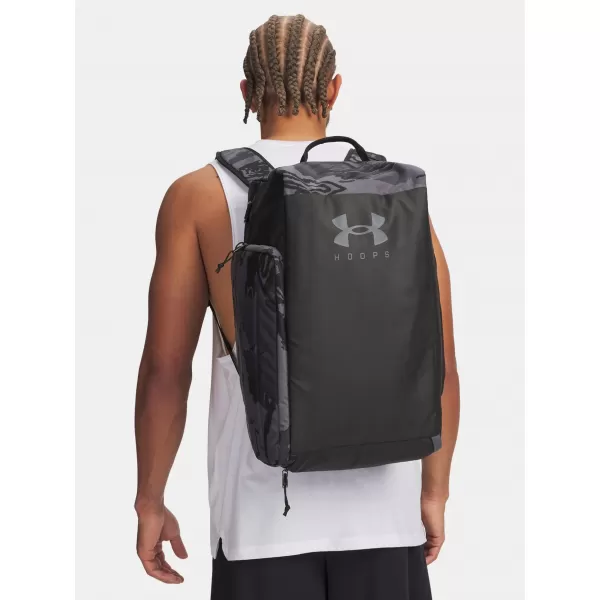  Batoh UNDER ARMOUR CONTAIN DUO SM BP DUFFLE 1381920-003 ČERNÁ 